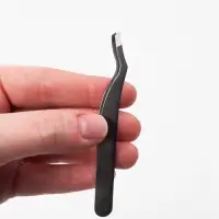 Пинцет скошенный, узкий, 9 см