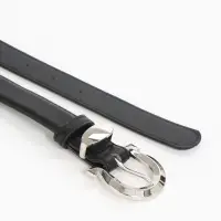 Ремень жен 04-01-02-01, Март2507, 2,3*0,3*110 см, без винта, пряж металл, 1 прокол,