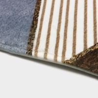 Коврик для ванной и туалета Доляна &laquo;Мелаж&raquo;, 45&times;120 см