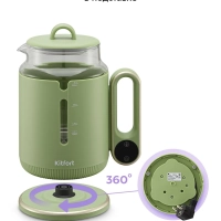 Чайник электрический стеклянный КТ-6751 - 1.5 л