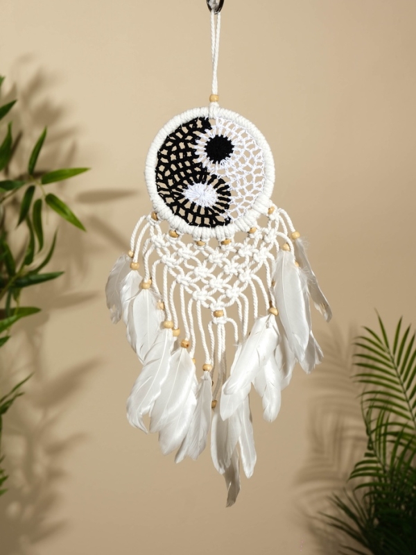 Ловец снов "Инь Янь" 12х50 см.