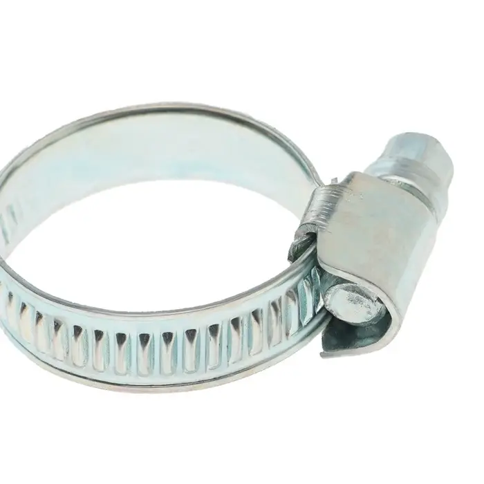 Хомут червячный ZEIN engr, несквозная просечка, диаметр 16-27 мм, ширина 9 мм, оцинкованный