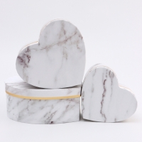 Набор коробок 3 в 1 сердца 22 х 20 х 9;  18.5 х 17 х 7.5; 1 6 х 14 х 6 см