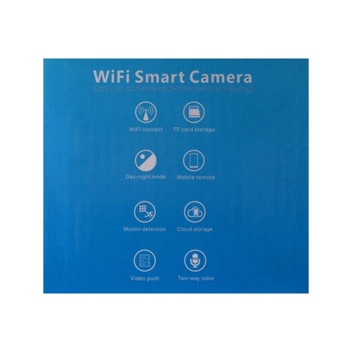 Видеокамера WiFi Cam-14, IP, 2 Мп, поворот 355 &deg;, микрофон, 3.6 мм объектив, белая