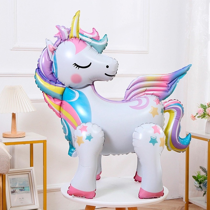Воздушный шар фольгированный 26" &laquo;Единорог&raquo;, под воздух