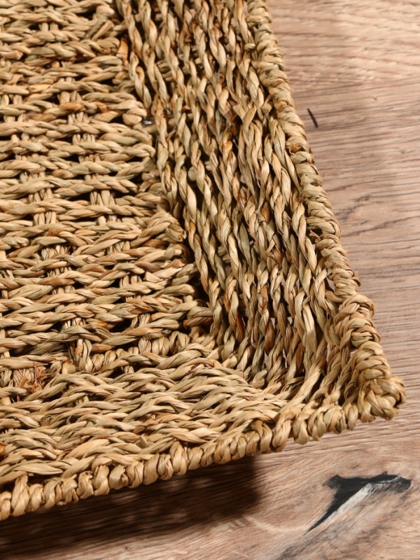 Корзина плетеная 31x31x5 см, сиграсс