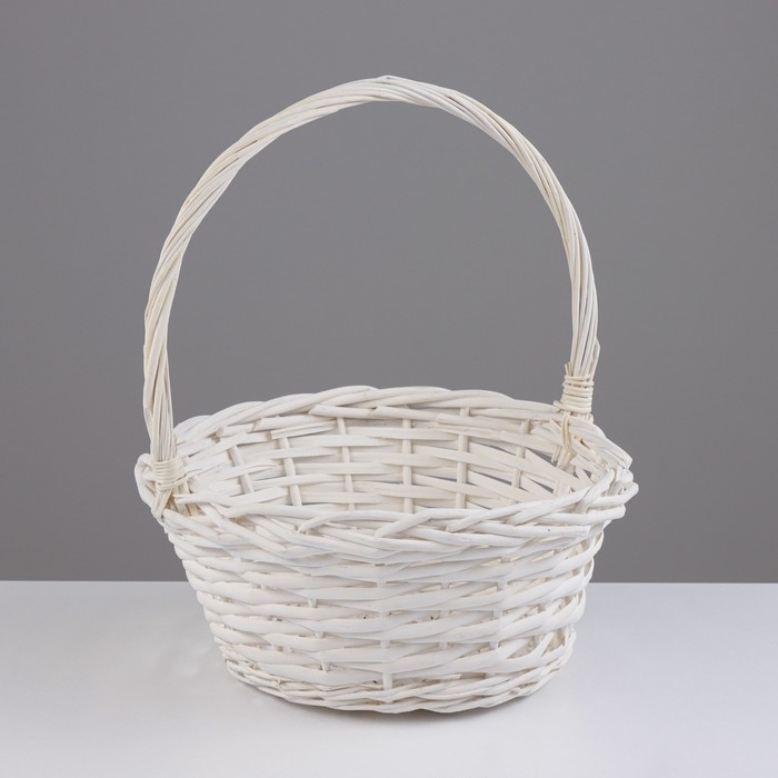 Набор корзин, 3 шт, 24&times;12&times;12/29 см, 19&times;10&times;10/25 см, 15&times;9&times;9/20 см, ива