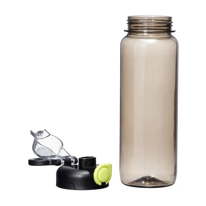 Бутылка для воды, 800 мл, SPORT, с поильником, черная