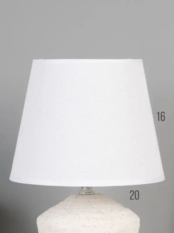 Лампа настольная "Песочные замки" 1х40Вт Е14 белый 21х21х32 см RISALUX