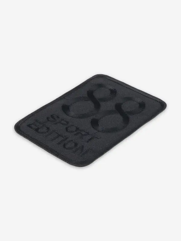 Термоаппликация Sport, 11.5&times;7.7 см, чёрная