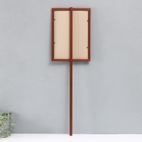 Штендер с держателем "9 Мая. Бессмертный полк" 21х30 см, МДФ мокко