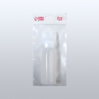 Бутылочка для окрашивания, с дозатором, 17 &times; 4,5 см, цвет белый