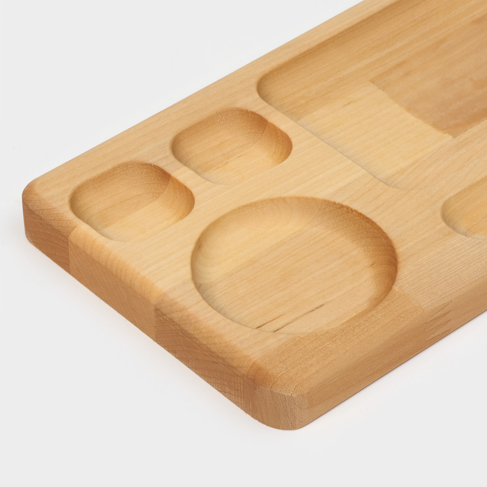 Блюдо для подачи Adelica &laquo;Роллы и Суши&raquo;, 30&times;13&times;1,8 см, массив берёзы