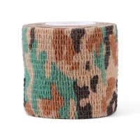 Лента маскировочная самоклеящаяся, 5 см х 4.5 м, камуфляж