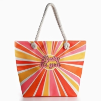 Сумка женская пляжная Nazamok "Baby it`s you", 47*37*13,5 см