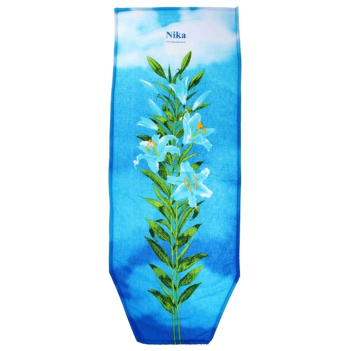 Чехол для гладильной доски Nika, 130&times;52 см, с поролоном, рисунок МИКС