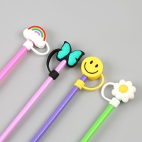 Трубочки для коктейля &laquo;Лето&raquo;, набор 4 шт, цвет МИКС