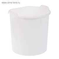 Ведро для мусора с педалью, 6 л, цвет МИКС