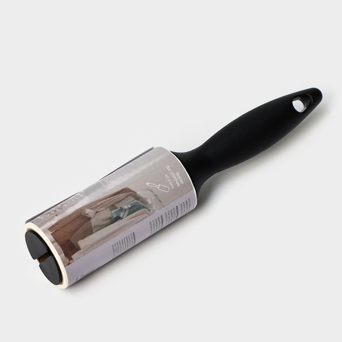 Ролик для чистки одежды LaDо́m , 60 листов, втулка 3,5&times;10 см, винтовая намотка