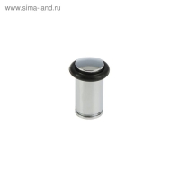 Упор дверной U301CP, d=28 мм, h=57 мм, цвет хром