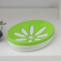 Мыльница пластиковая &laquo;Восход&raquo;, 13&times;10&times;3 см, МИКС