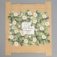 Коробка подарочная складная, упаковка, &laquo;От всего сердца&raquo;, 31 х 25.5 х 16 см