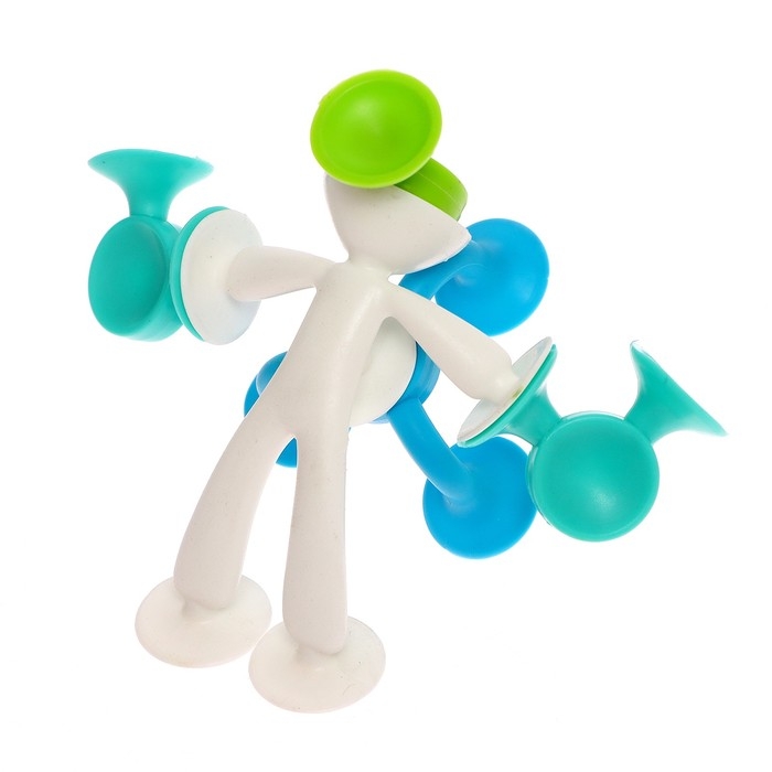 Конструктор &laquo;Забавные присоски&raquo;, 15 деталей