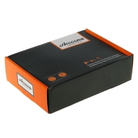 Cмеситель для кухни Accoona A4240, однорычажный, с гайкой, силумин, хром