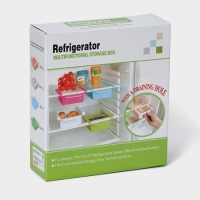 Полка подвесная в холодильник, 22&times;20&times;7 см, цвет МИКС
