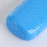 Футляр для очков на хлопушке, длина 15 см, цвет голубой