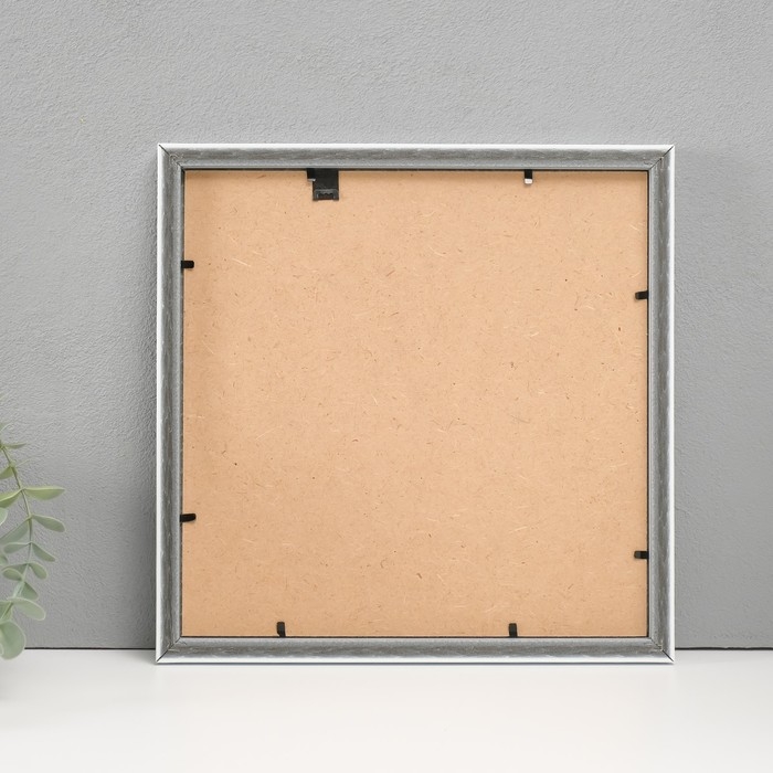 Фоторамка пластик "МИРАМ" 25х25 см, 641861-11, белый (пластиковый экран)