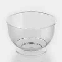 Креманка пластиковая одноразовая для фуршета &laquo;Кристалл&raquo;, 200 мл, прозрачная