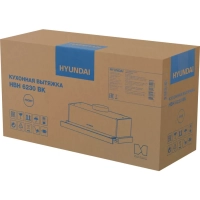 Вытяжка встраиваемая HBH 6230 BK черный