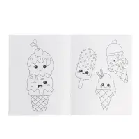 Раскраска "Аниме, Вкусняшки"