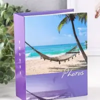 Фотоальбом 100 фото "Пляж" 10Х15см, ПП карм.