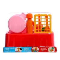 Игровой набор &laquo;Чистая кухня&raquo;, функциональная раковина, посуда, продукты