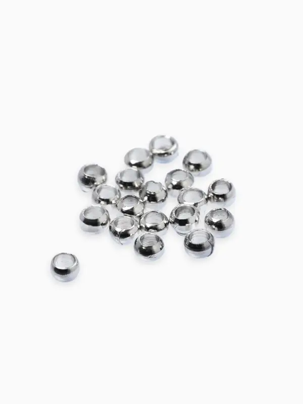 Набор для создания украшений "База" тросик, кримпы, шапочка, протектор, кольца, 61 пред, цв серебро