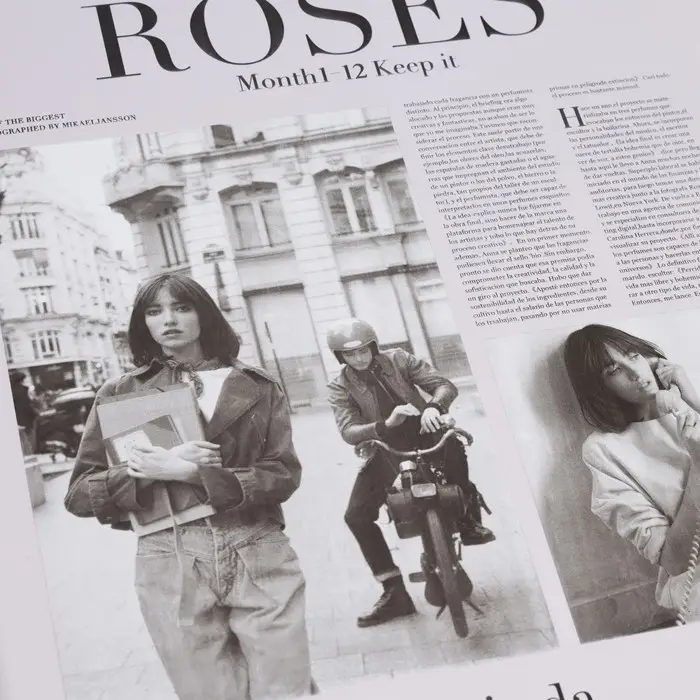 Пленка флористическая &laquo;Газета моды&raquo; 65 мкм, 50&times;58 см