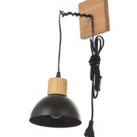 Светильник "Нью-Джерси" 1х40Вт Е27 черный