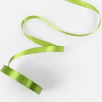 Лента атласная, 12 мм, 23&plusmn;1 м, светло-зелёная №184