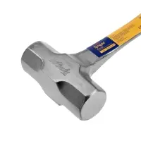 Кувалда ТУНДРА ПРОФИ, цельнокованая, двухкомпонентная рукоятка, 1 кг