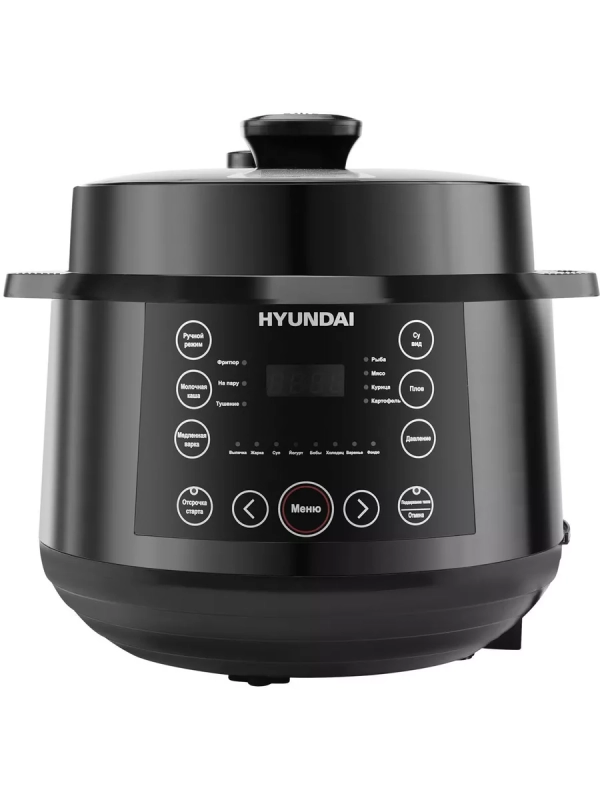 Мультиварка-скороварка HYMC-2407 5.7л 1000Вт черный