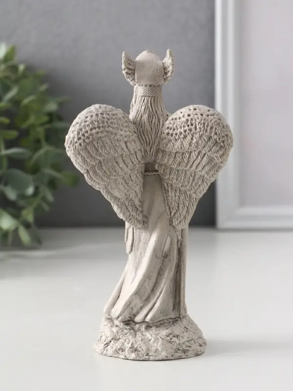 Фигура Бог сканди &laquo;Валькирия&raquo; 14&times;7.5&times;6 см, серая