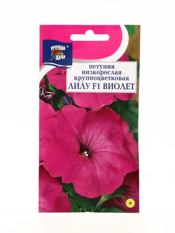 Семена цветов Петуния кр.ЛИЛУ Виолет F1  0,01 г. амп.