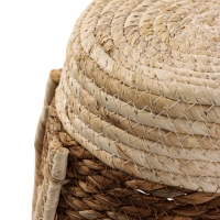 Набор кашпо "Инга" светло-бежевое, 20,5х25/25,5х28/27х33см