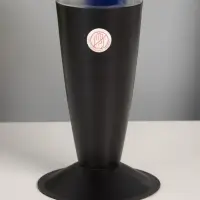 Светильник "Ракета" 1х30Вт Е14-R39, с диммером, (воск) чёрная 10,5х10,5х40 см