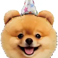 Воздушный шар фольгированный 28" &laquo;Собака в колпачке&raquo;