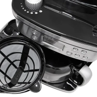 Кофемашина капельная кофемолка КТ-705 - 1050 Вт - 1.5 л