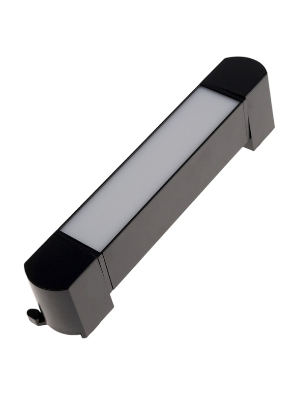 Трековый светильник линейный, поворотный, 10 Вт, 900 Лм, 4000К, IP20, черный