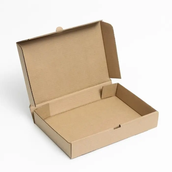Коробка для пиццы, крафт, 30 х 20 х 5 см